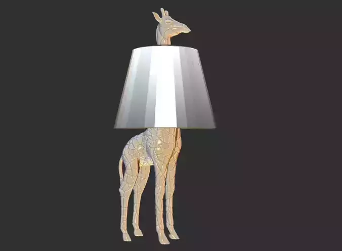 GIRAFFE TABLE LAMP 3D print model