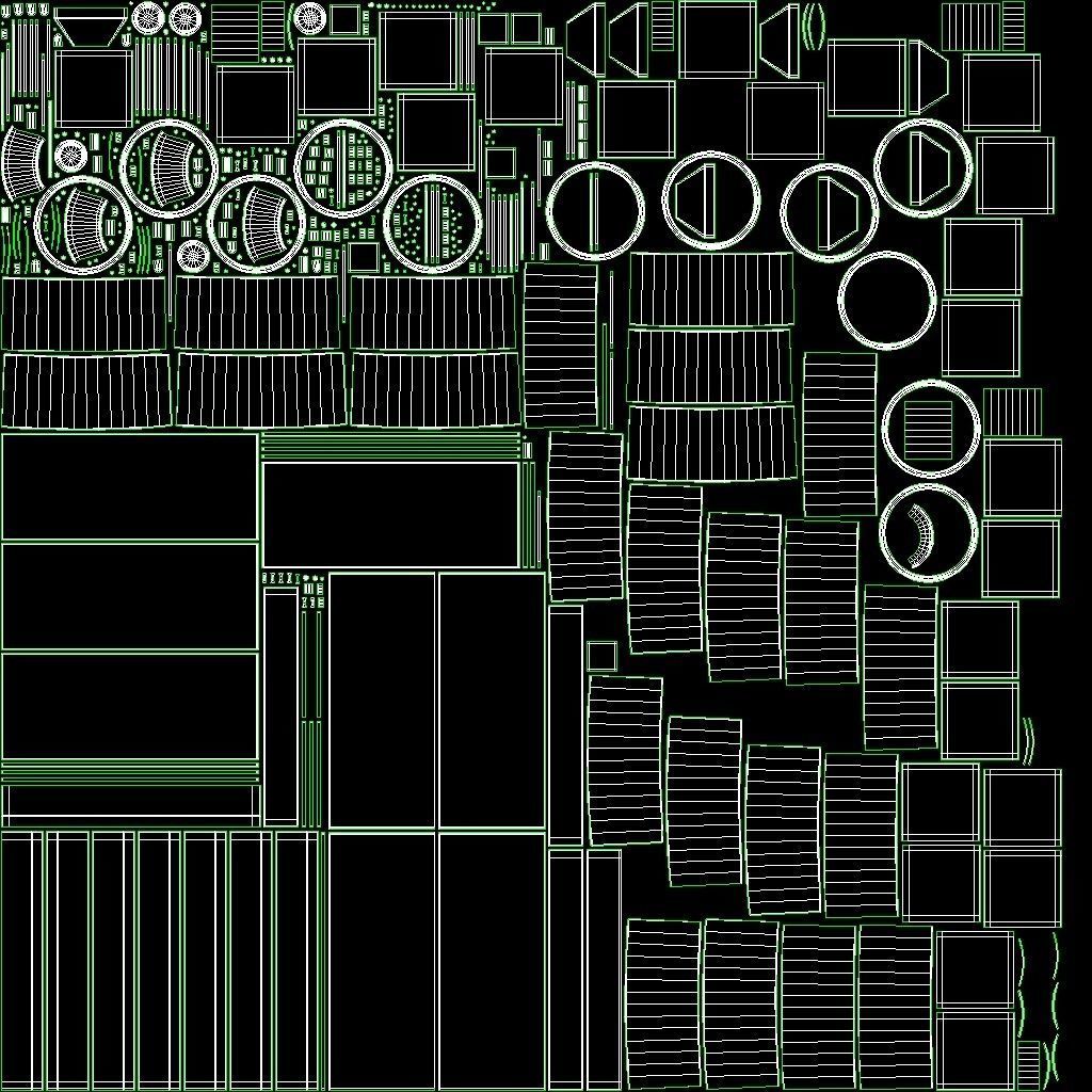 Traffic Light 1 Low-poly 3D model_18