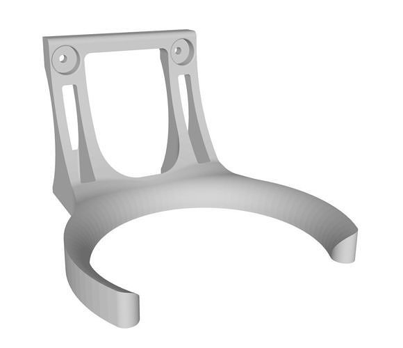 Basketball Wall Mount 3D model