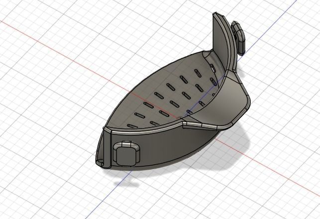 Clip-On Pasta Strainer 3D print model_5