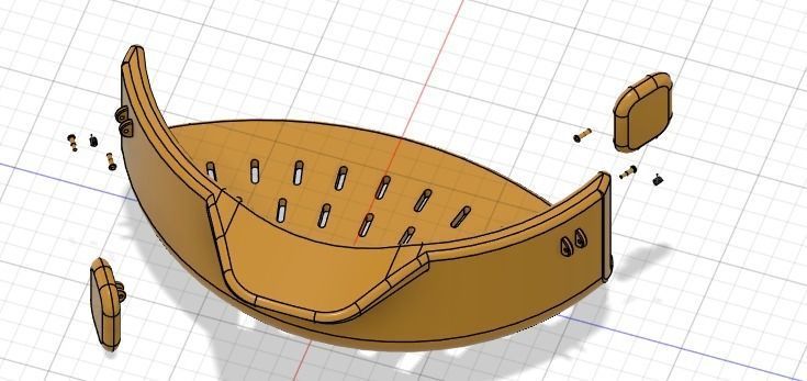 Clip-On Pasta Strainer 3D print model_7