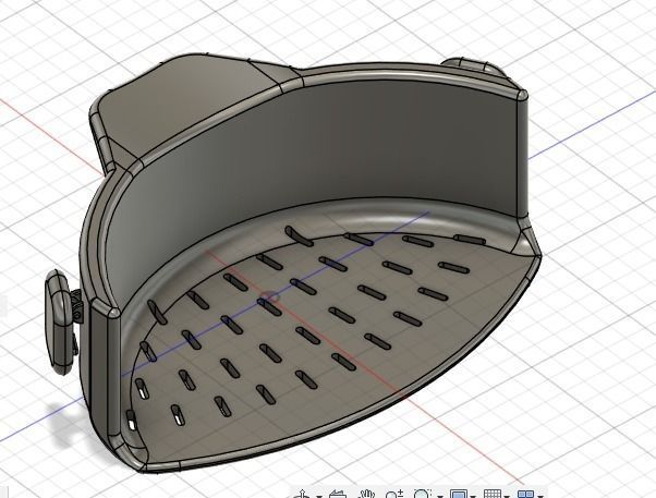 Clip-On Pasta Strainer 3D print model_6