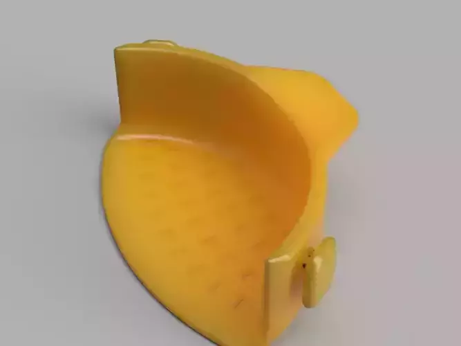 Clip-On Pasta Strainer 3D print model