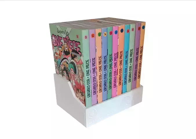 One Piece Manga Organizer 06 Marineford Saga 3D print model