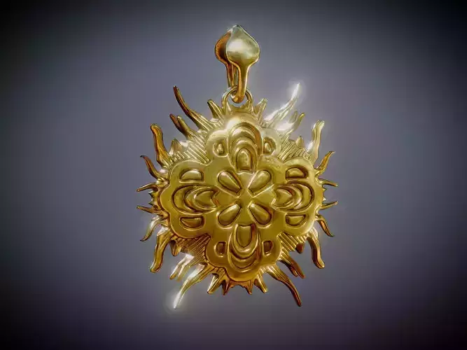 Organic Artistic Pendant