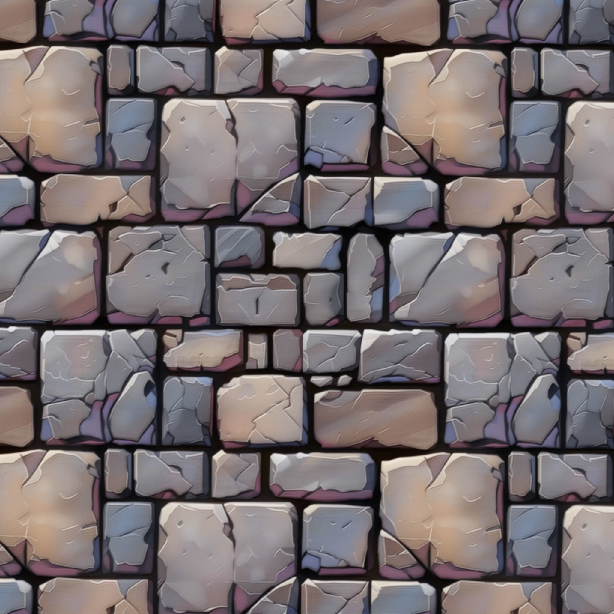 Stylized Floor Seamless Texture Texture_2