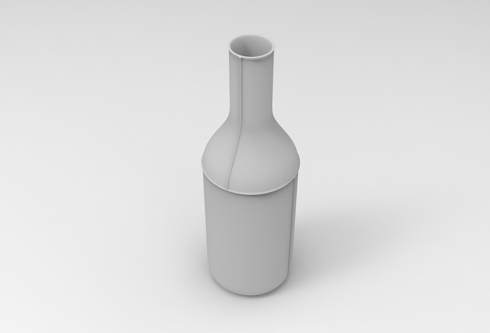 Boti Vase Low-poly 3D model_8