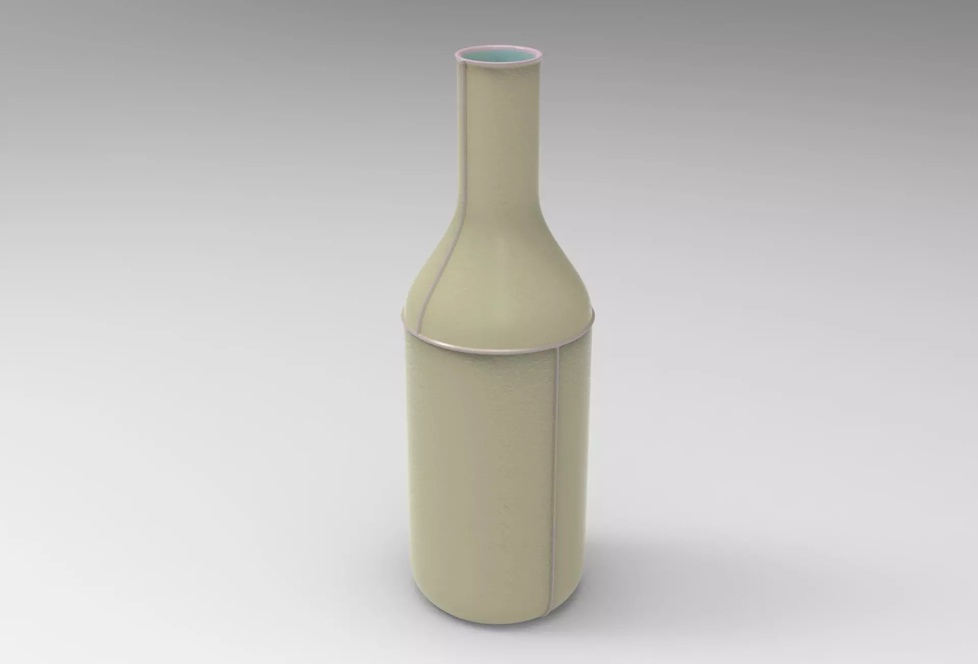 Boti Vase Low-poly 3D model_0