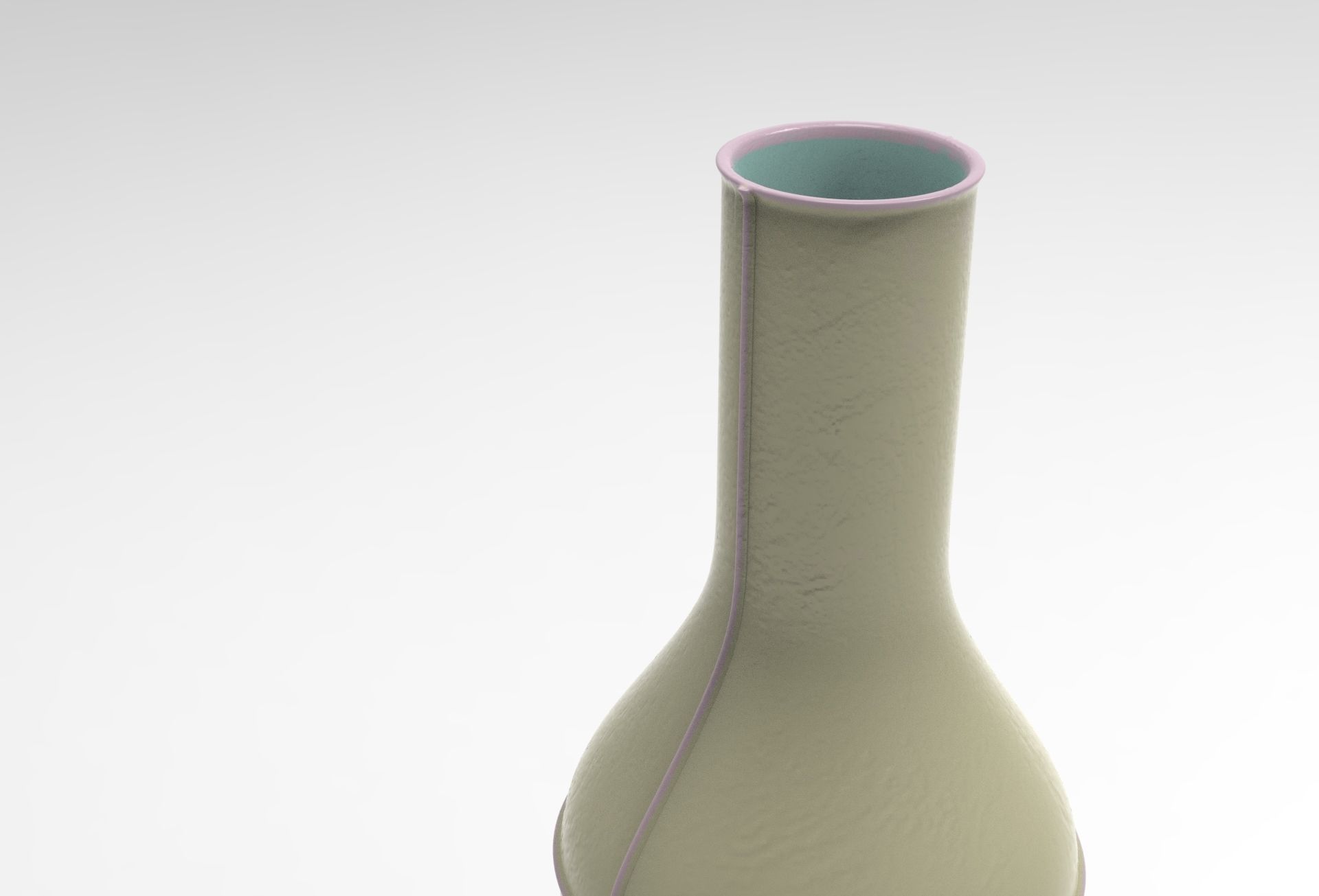 Boti Vase Low-poly 3D model_4