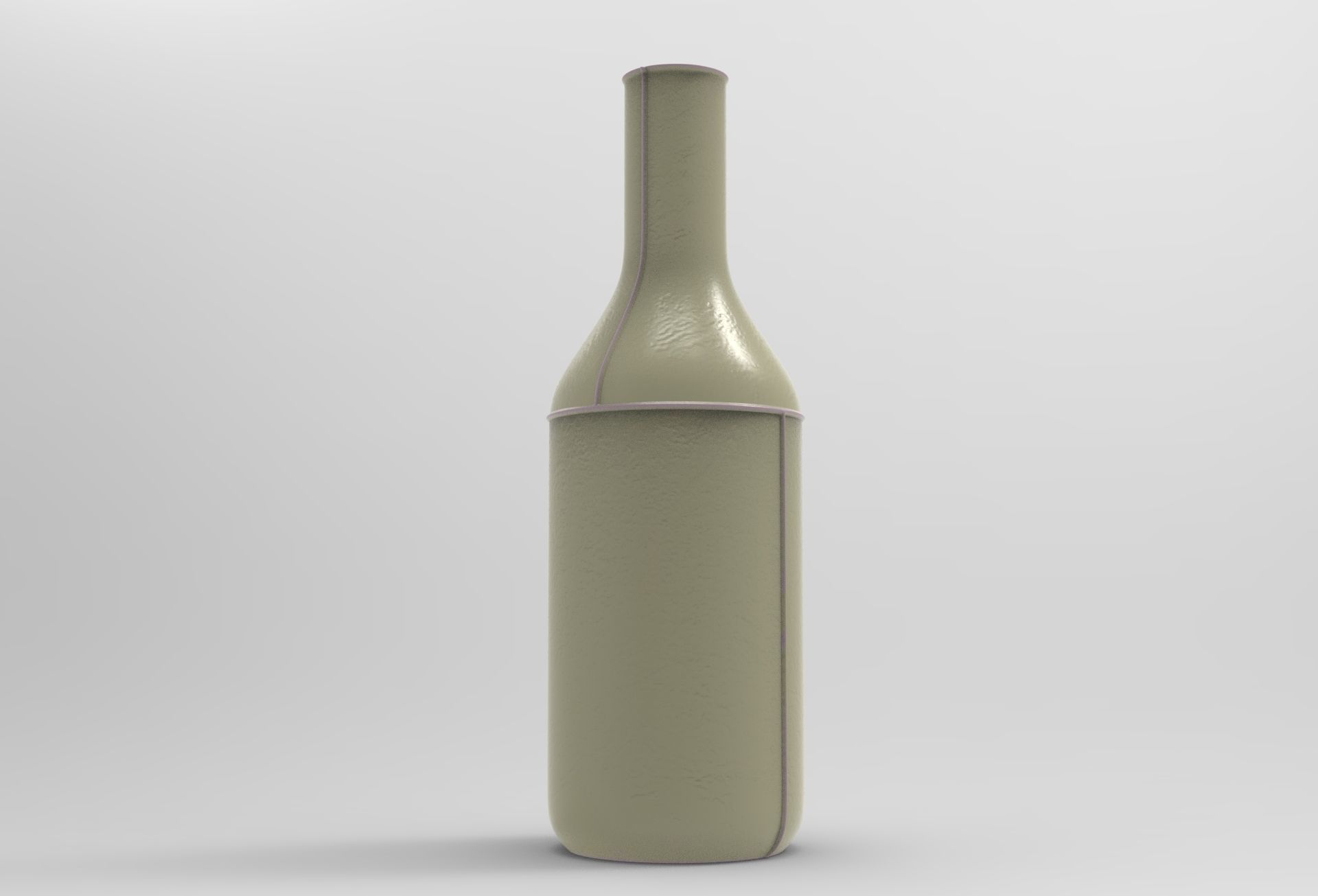 Boti Vase Low-poly 3D model_2
