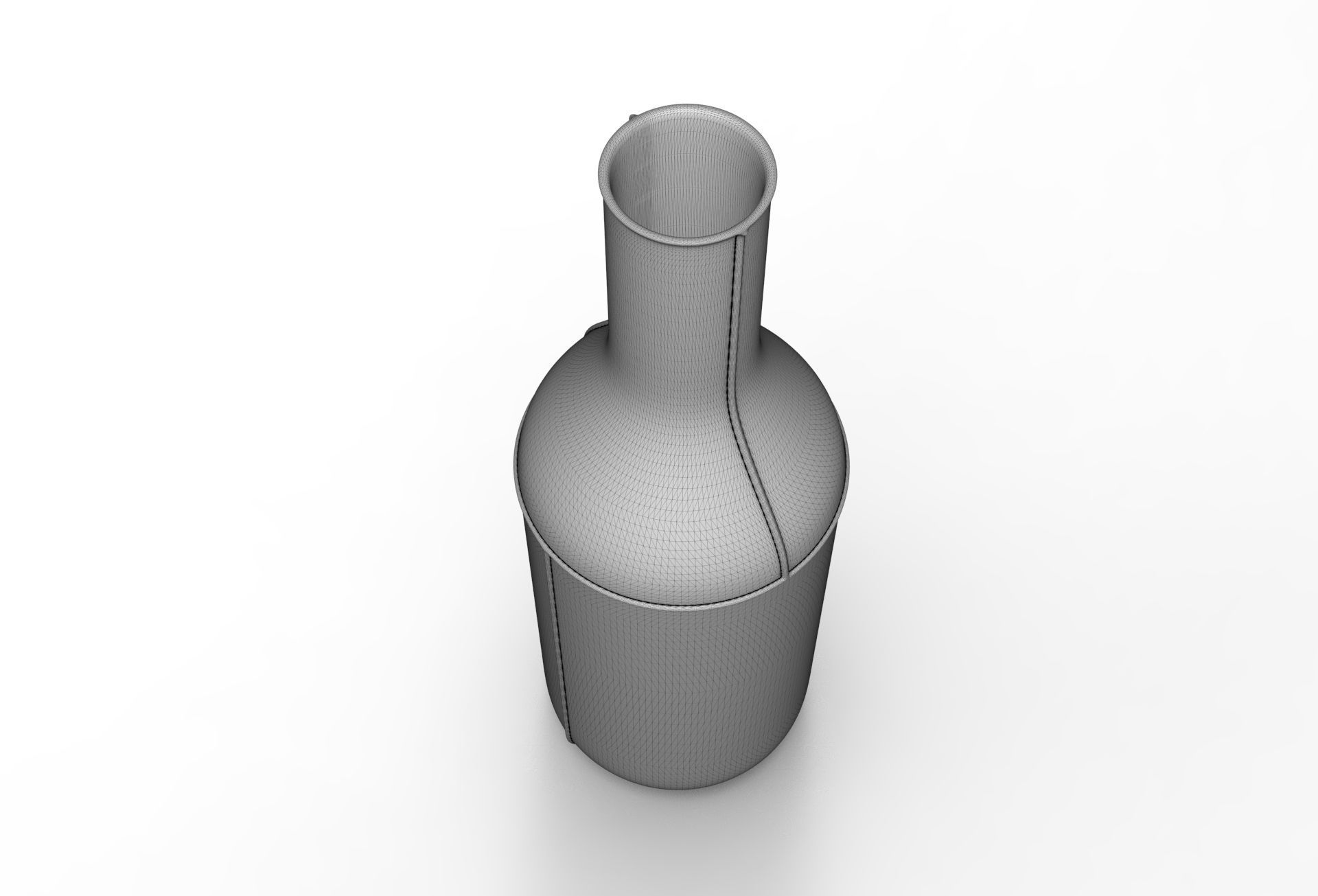 Boti Vase Low-poly 3D model_6