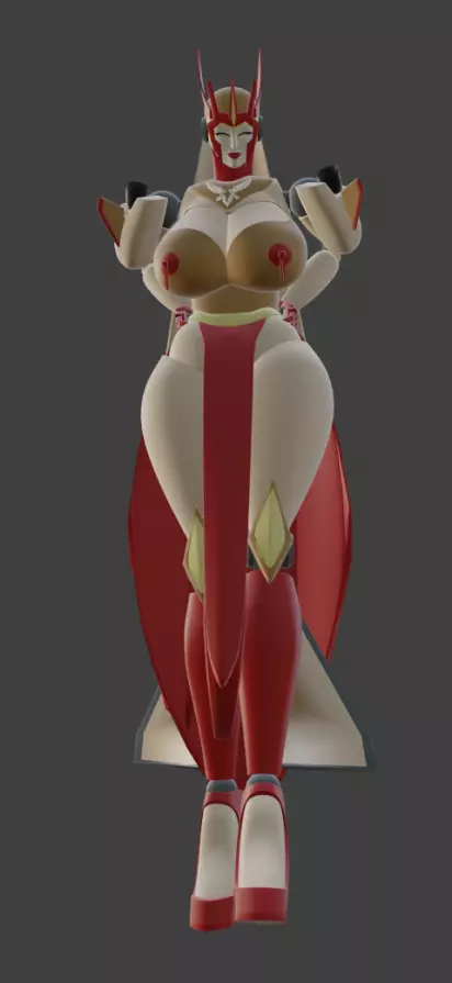 deltas spaceship collection 3D model_0