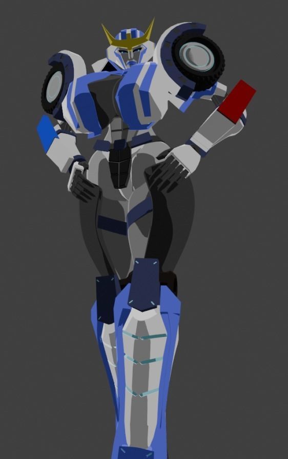 deltas muscle 3D model_2