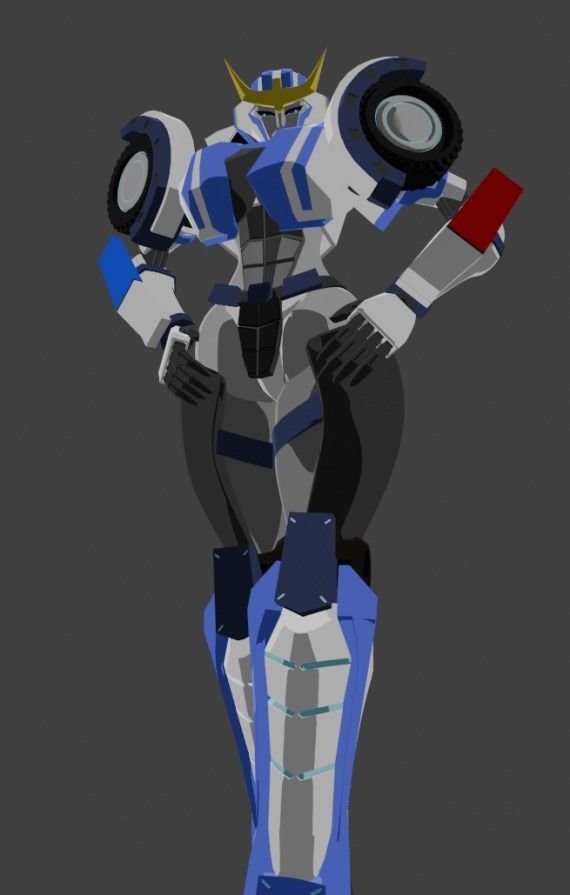 deltas muscle 3D model_4