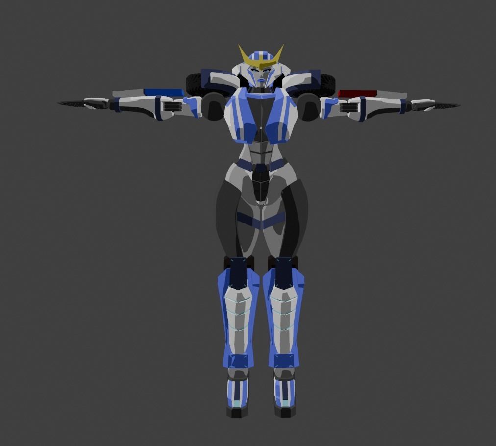 deltas muscle 3D model_1