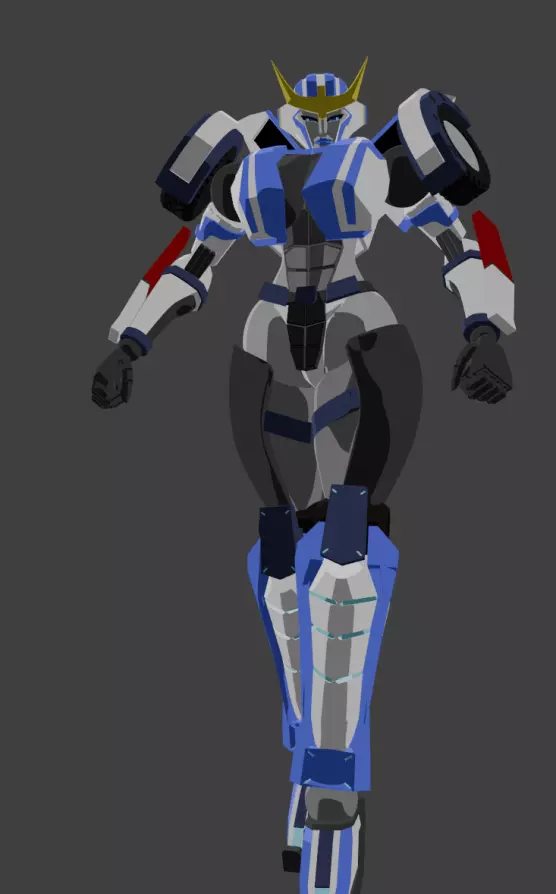 deltas muscle 3D model_0