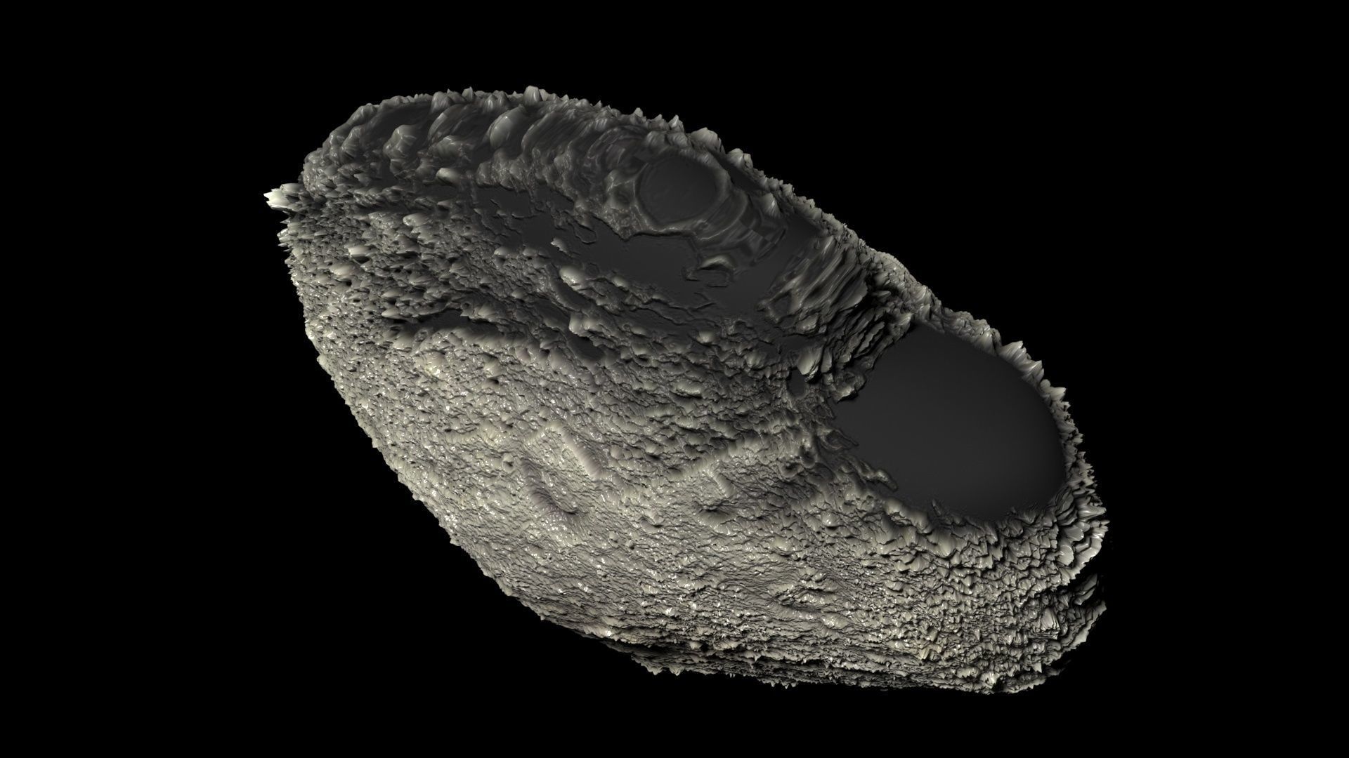 Vesta Rock 3D model_4