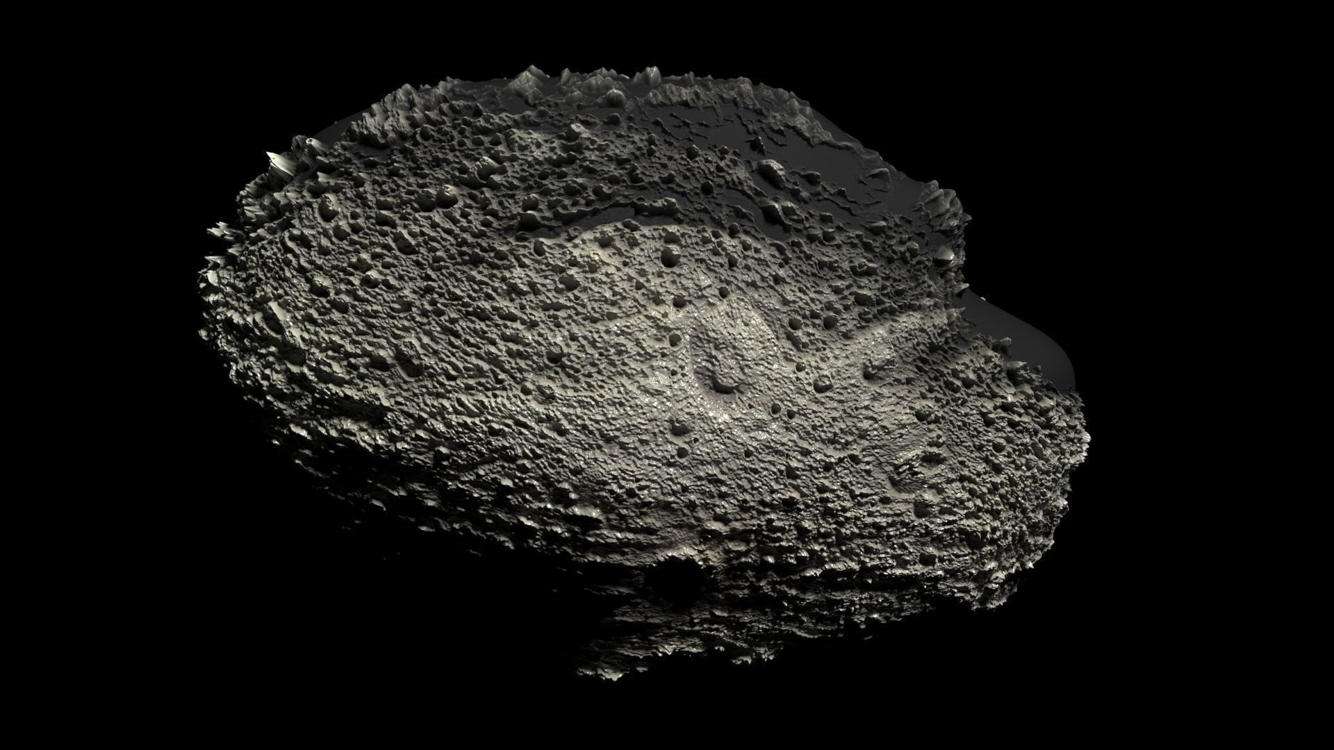 Vesta Rock 3D model_3