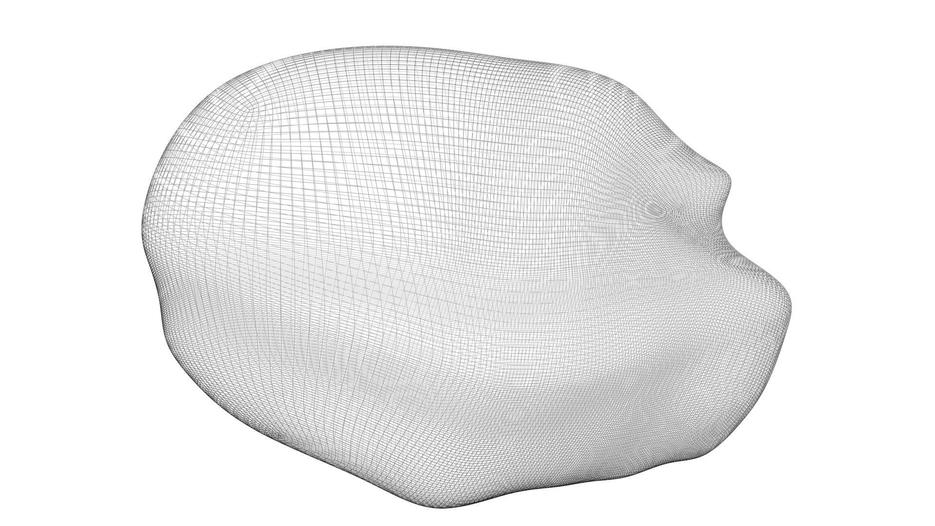 Vesta Rock 3D model_9