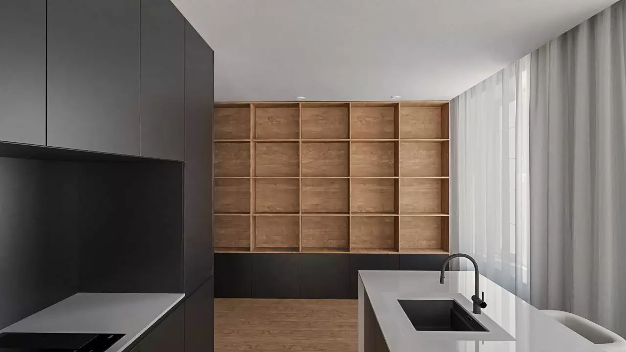 Modern Kitchen 3D print model