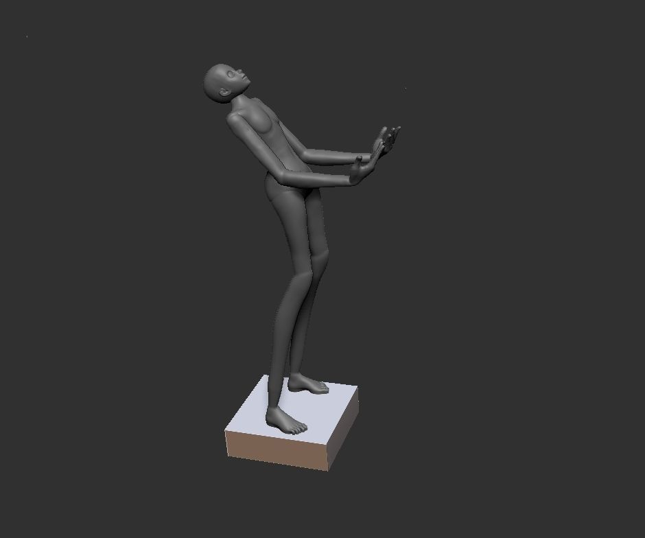 Art Sculpture Floor Lamp 3D print model_8