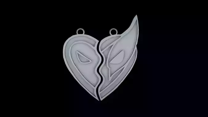 3d printable of Best Friends  stl