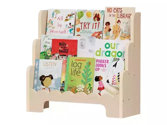 Fable Twig Wooden Kids Bookshelf