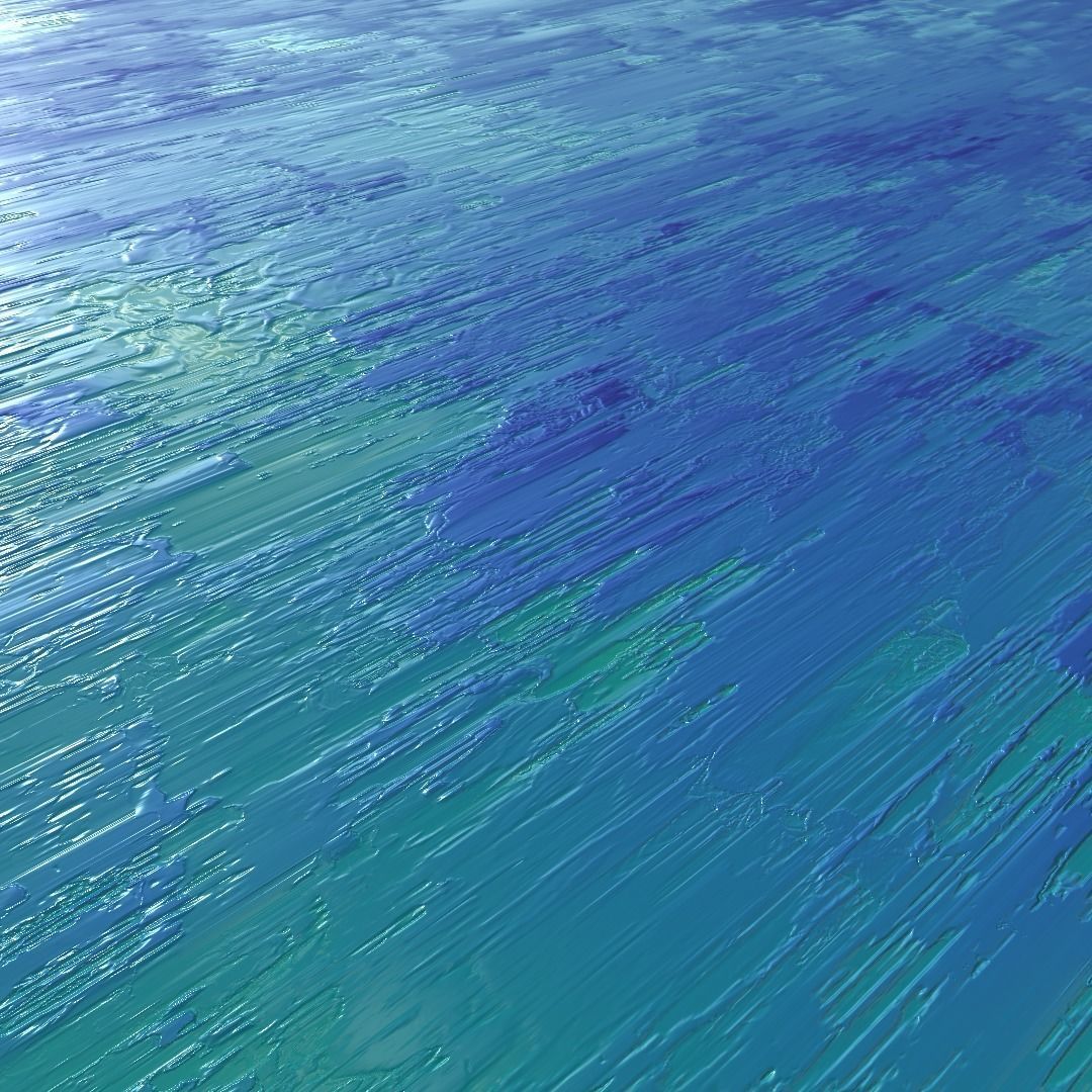 Dried Paint PBR Material 4K Texture_3