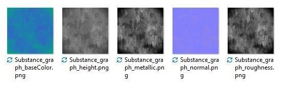 Dried Paint PBR Material 4K Texture_5