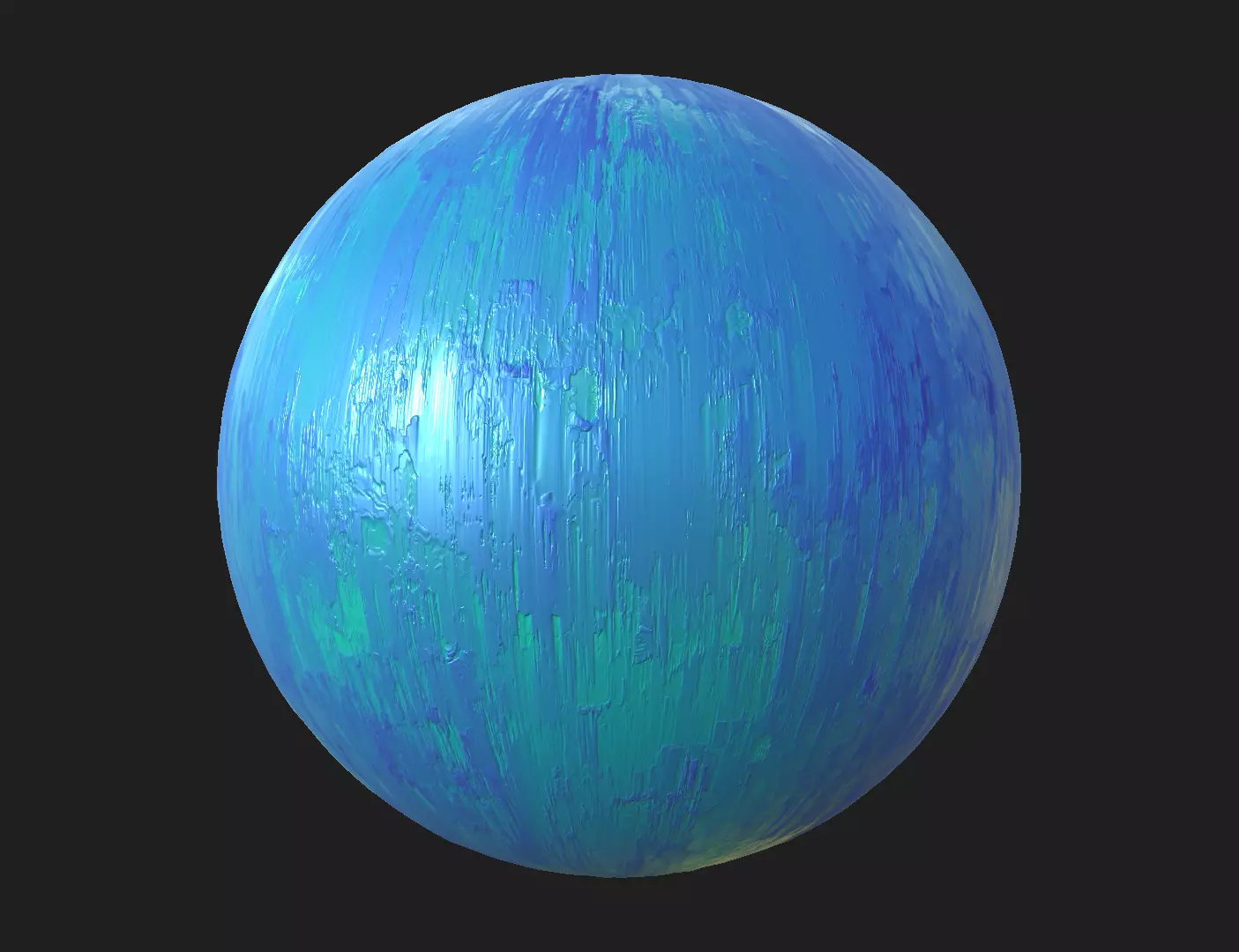 Dried Paint PBR Material 4K Texture_0