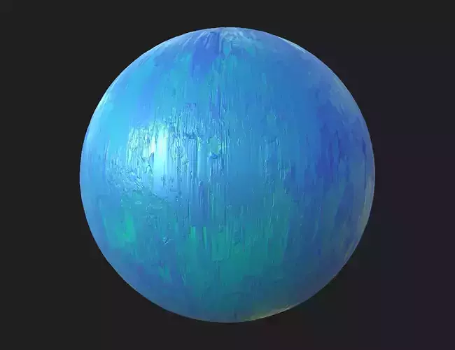 Dried Paint PBR Material 4K Texture