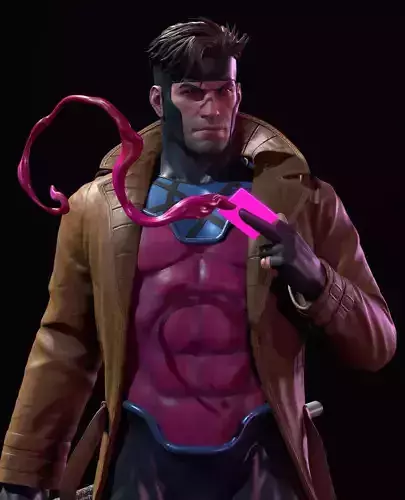 Gambit 3d model for 3d printing