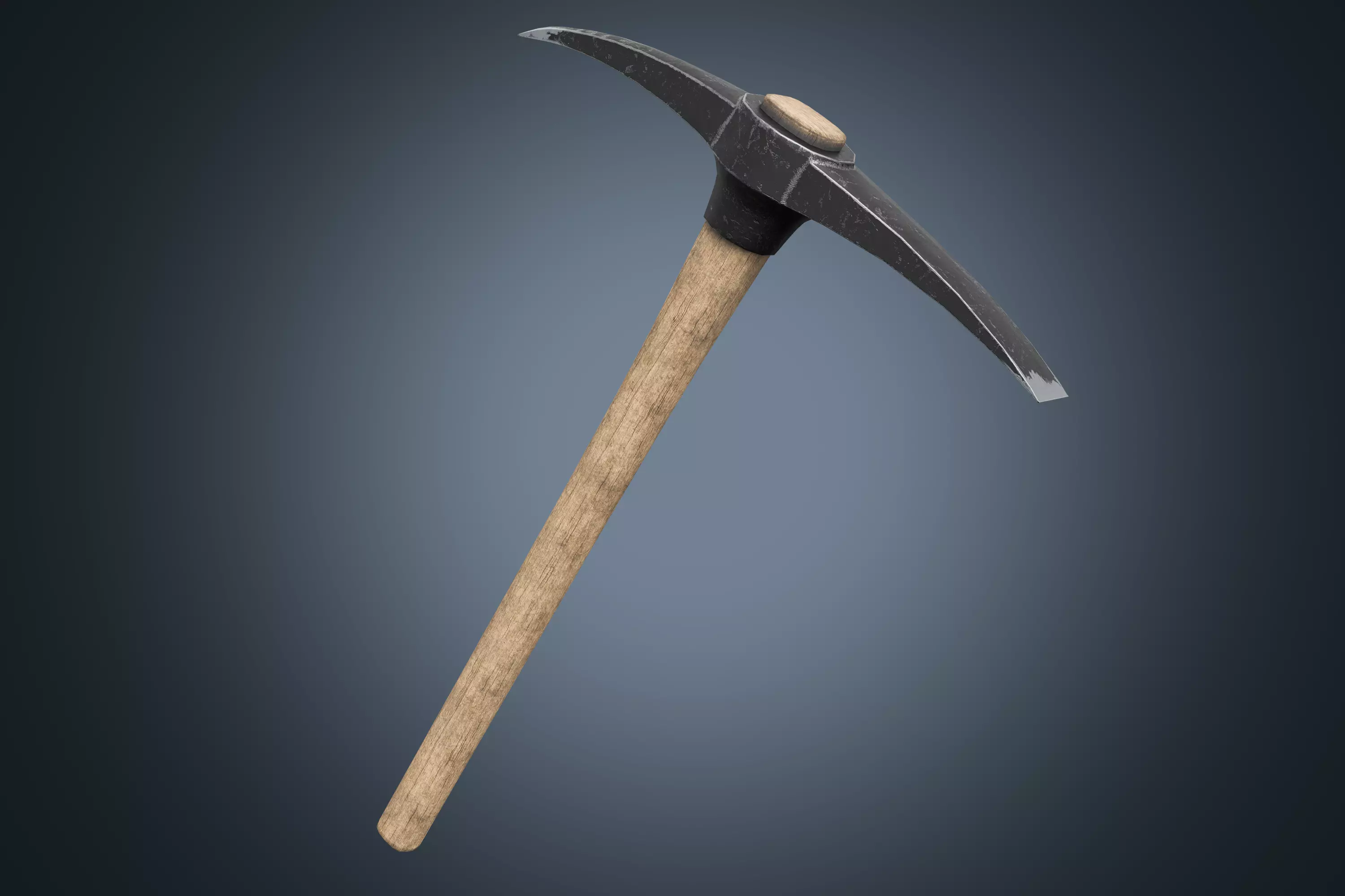 Pickaxe PBR Game Ready Low-poly 3D model