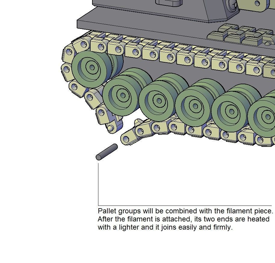 HOWITZER TANK 3D print model_4