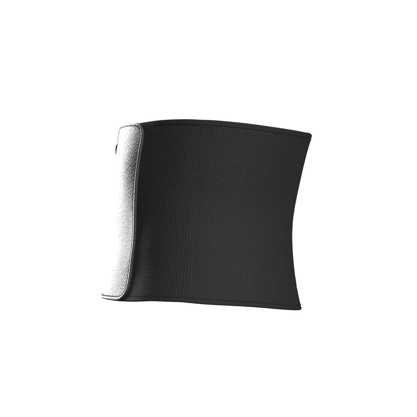 Black E-Band Zip Belt 3D model_6