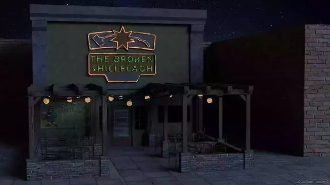 The Broken Shillelagh pub restaurant from Saints Row 3
