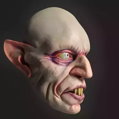 Nosferatu mask 3D print model