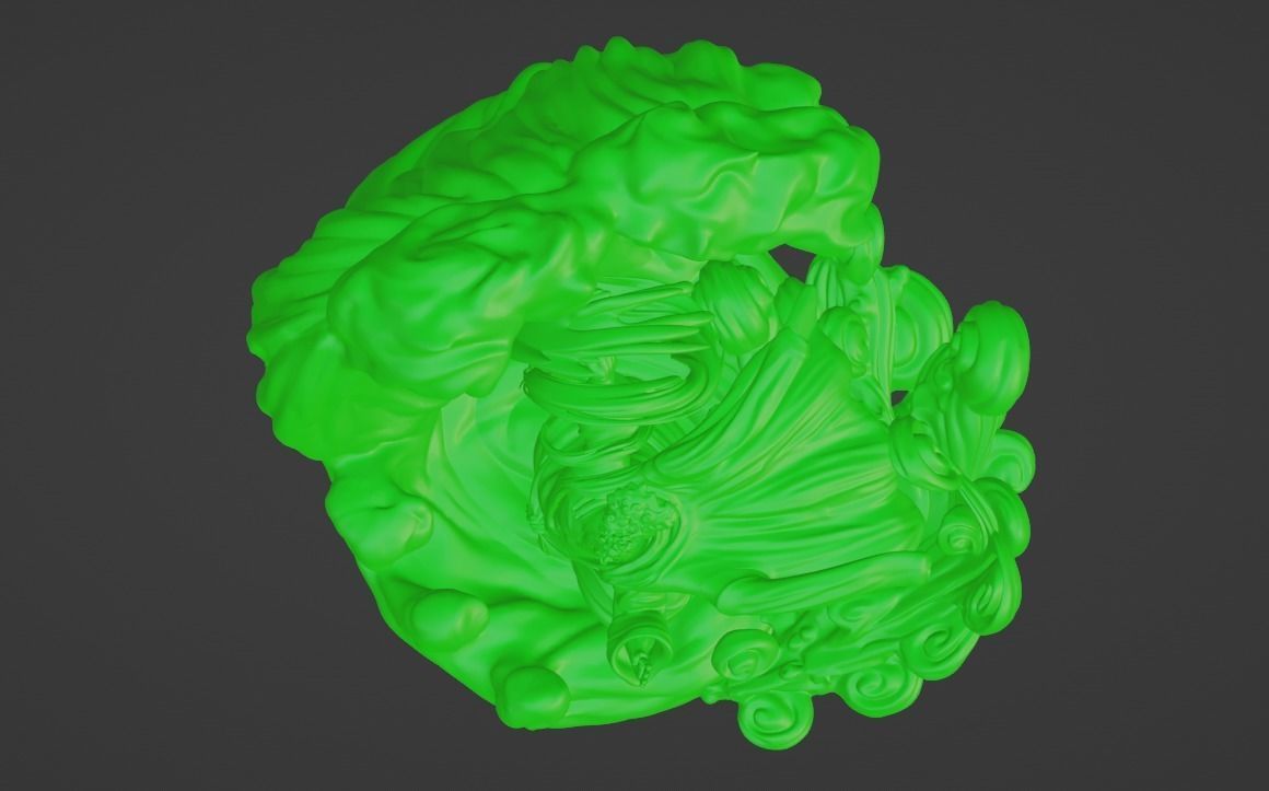 OnePiece Jimbei 3D 3D model_10