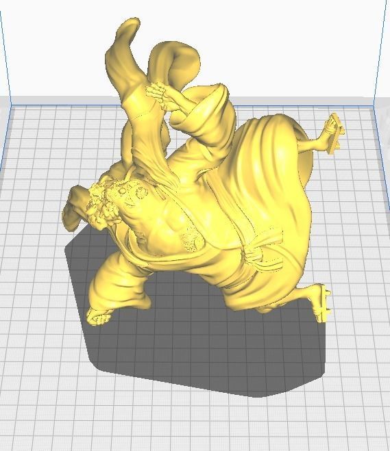 OnePiece Jimbei 3D 3D model_1