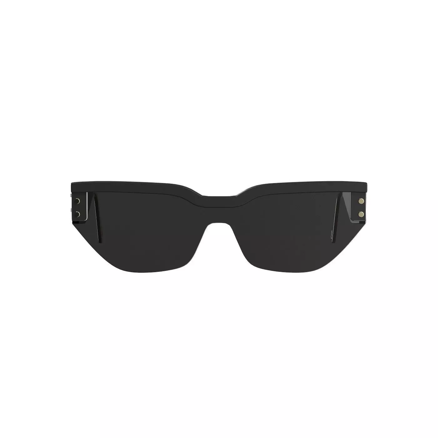 Semi Cat-eye Sunglasses 3D model_0