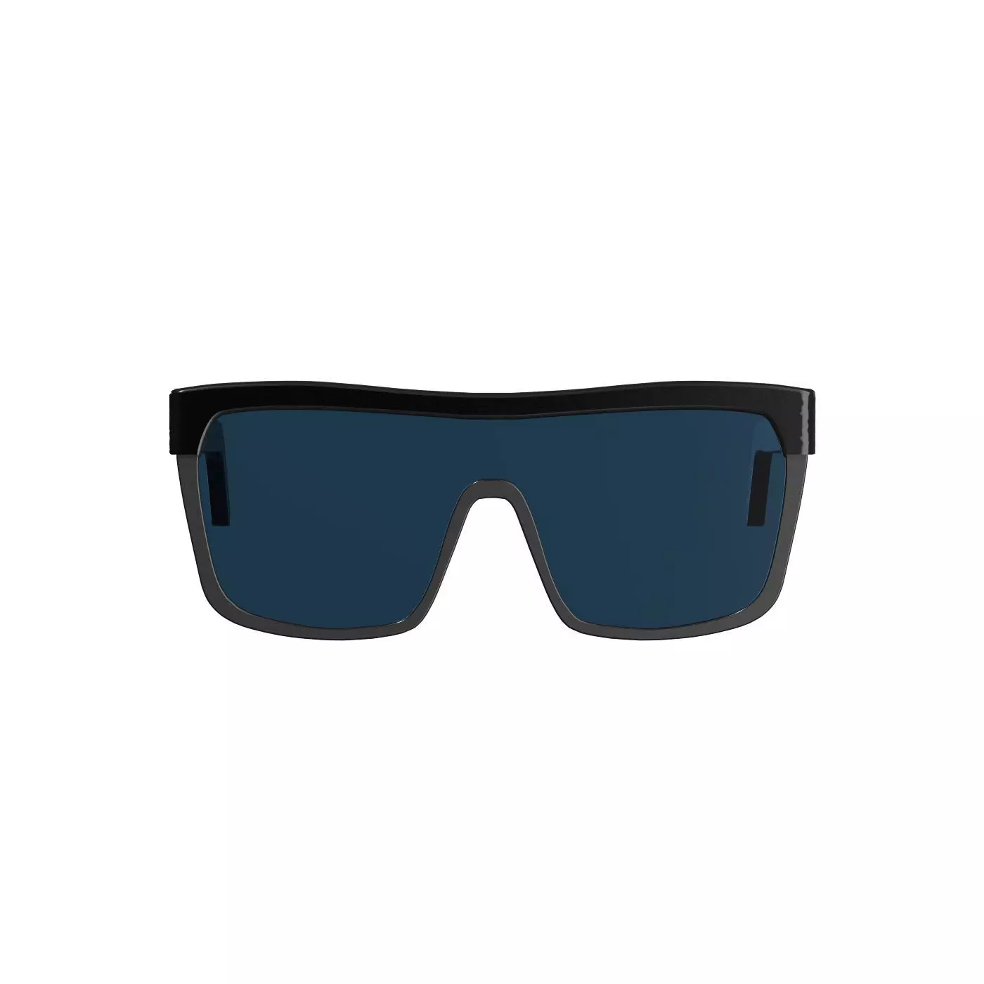 Square Sunglasses 3D model_0