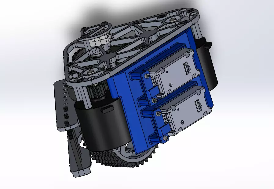 Swerve mount mk4i Spark Max Horizontal orientation Free 3D print model
