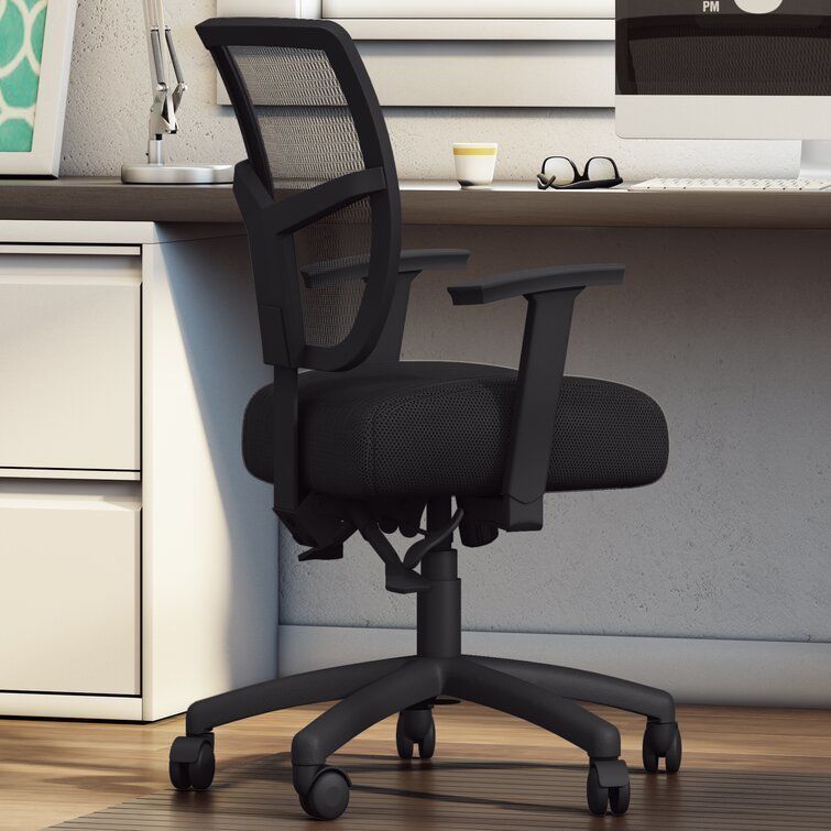 Mesh Task Study Chair 3D model_7