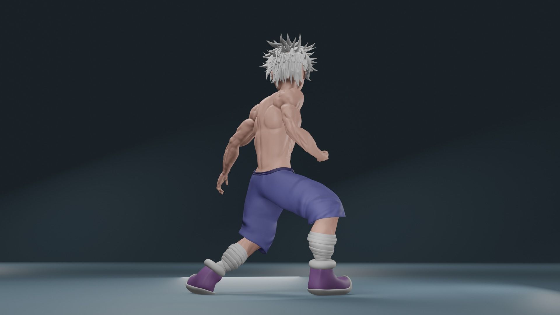 Killua Zoldyck - Hunter x Hunter Fanart 3D Free 3D model_1