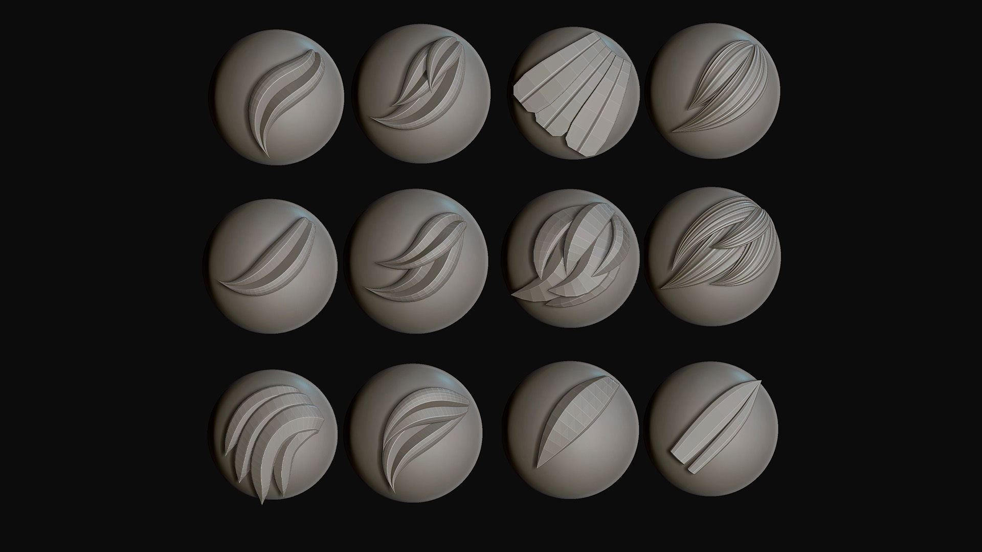 IMM Fur Brush 3D model_1