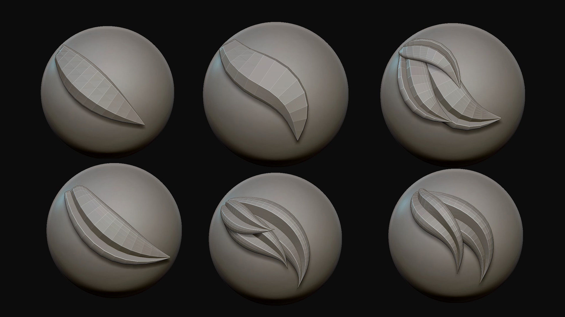 IMM Fur Brush 3D model_14