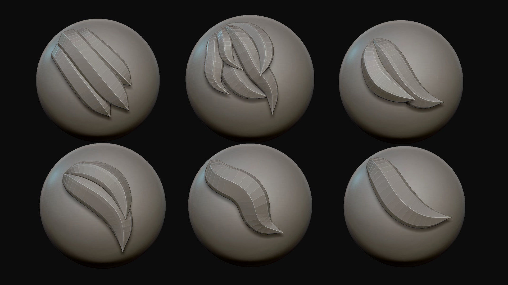 IMM Fur Brush 3D model_16