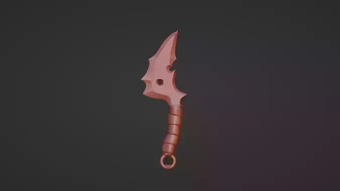 Stylized Knife for 3D Print