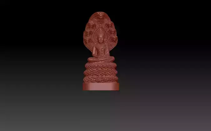 buddha with 7 head dragon 