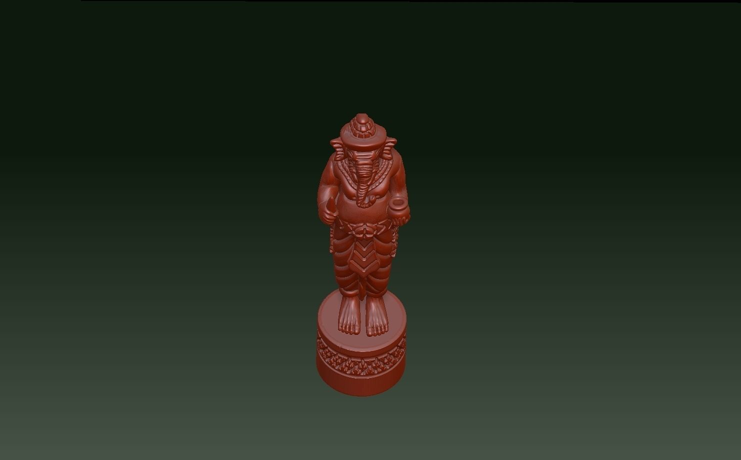 ganesh lord 3D print model_4